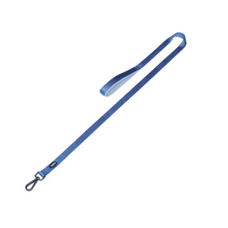 Nobby Classic Comfort Leash Нейлоновый прочный поводок с усиленным карабином для собак  (LBlue M-L)