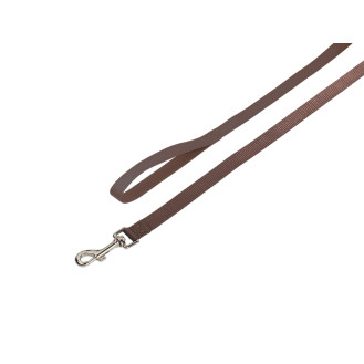Nobby Classic Leash Нейлоновый прочный поводок с классическим карабином для собак (Brown M-L)
