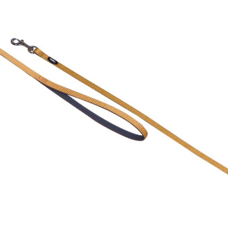 Nobby Classic Preno Mini Leash Поводок с мягкой подкладкой для щенков и маленьких собак (Gold)
