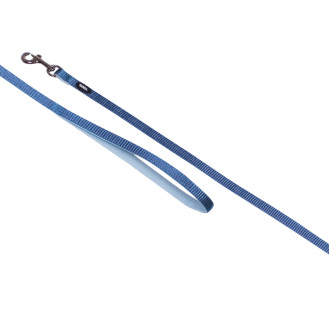 Nobby Classic Preno Mini Leash Поводок с мягкой подкладкой для щенков и маленьких собак (LBlue)