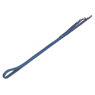 Nobby Classic Preno Royal 3 in 1 Leash Поводок-перестёжка для собак с мягкой подкладкой и усиленным карабином (Blue M-L)