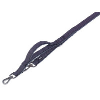 Nobby Classic Preno Royal 3 in 1 Leash Поводок-перестёжка для собак с мягкой подкладкой и усиленным карабином (Black L-XL)