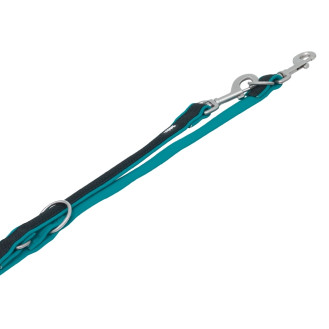 Nobby Mesh Preno 3 in 1 Leash Усиленный поводок-перестежка со спецподкладкой для собак с чувствительной кожей (Turquoise XS-S)