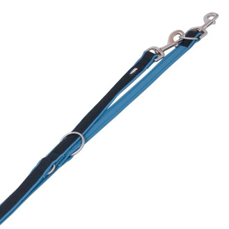 Nobby Mesh Preno 3 in 1 Leash Усиленный поводок-перестежка со спецподкладкой для собак с чувствительной кожей (Blue XS-S)