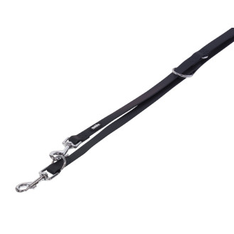 Nobby Cover 3 in 1 Leash Водонепроницаемый биотановый поводок-перестежка для активных собак (Black M)
