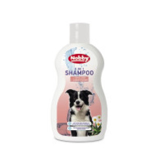 Nobby Shampoo 2 in 1 Увлажняющий шампунь-кондиционер для собак с сухой кожей и ломкой шерстью (300 мл)