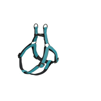 Nobby Classic Reflect Soft Step-in Harness Светоотражающая правильная шлея для собак с мягкой защитной подкладкой (Turquoise L)