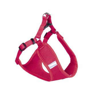 Nobby Mesh Reflect Air Step-in Harness Воздухопроницаемая мягкая шлейка для собак со светоотражающими полосками (Red XS)