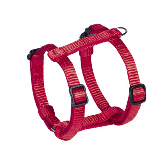 Nobby Classic Preno Mini H-shaped Harness Анатомическая шлейка для щенков и маленьких собак с мехозащитной подкладкой (Red XXS-S)