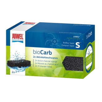 Juwel bioCarb Угольная губка в фильтр для поглощения неприятных запахов и токсинов в воде (bioCarb S)