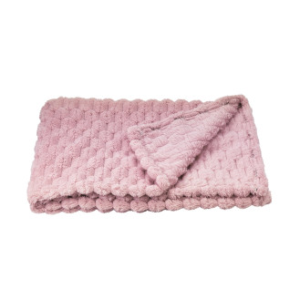 Nobby Diamond Plaid Гипоалергенный мягкий плед для собак и котов (Pink L)