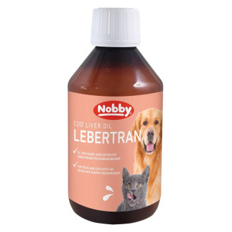 Nobby Cod Liver Oil Натуральное масло из печени трески для собак и котов (250 мл)