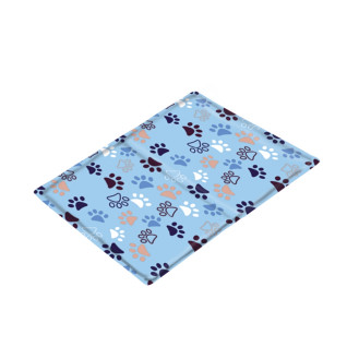 Nobby Cooling Mat Lissi Blue Охлаждающий коврик для собак и кошек Голубые лапки (M)