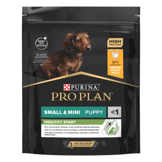 Purina Pro Plan Small & Mini Healthy Start Puppy Chicken Сухой корм с курицей для здорового развития щенков маленьких пород (700 г)