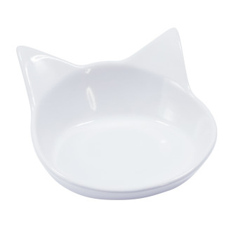 Nobby Neko Керамическая фигурная миска для котов Кошка (White)