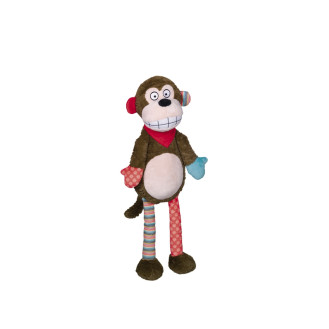 Nobby Plush Мягкая игрушка для собак Плюшевая Обезьянка с пищалкой (XL 52 см)