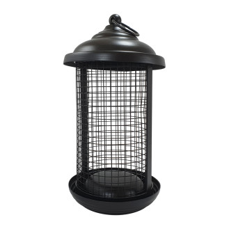 Nobby Street Bird Feeder Металлическая уличная кормушка для птиц (Black)