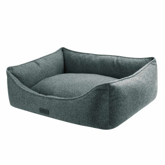 Nobby Anda Bed Антискользящая лежанка с двухсторонней плюшевой подушкой для собак и котов (Grey M)