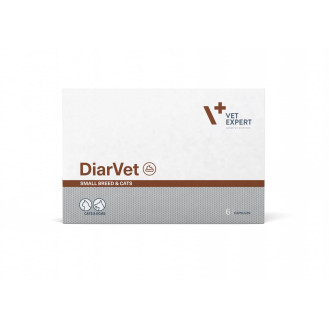 VetExpert DiarVet Small Breed & Cat Препарат для собак маленьких пород и котов при острой или тяжелой диарее (6 шт)