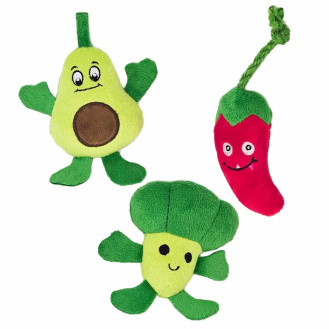 Nobby Plush Catnip Мягкая игрушка для котов ТоyBox Плюшевые Овощи с кошачьей мятой (11 - 16 см)