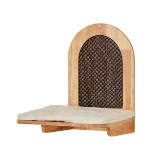Nobby Wall Cat Climbing Cin Игровой комплекс на стену для кошек Лежанка-полочка с Дряпалкой (LWood)