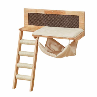 Nobby Wall Cat Climbing Kiy Игровой комплекс на стену для кошек Гамак, Лежанка, Лесенка и Дряпалка (LWood)