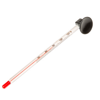 Ferplast Blu 6811 Стеклянный аквариумный термометр с присоской для крепления (Ø 0,7 х 15 см)