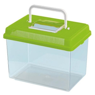 Ferplast Geo Extra Large Фаунариум со съемной крышкой для рыб и амфибий (Green 2,5 л (Medium))