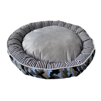 Nobby Elio Donut Антискользящий лежак Пончик для собак (Camo M)