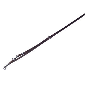 Nobby Classic Preno Mini 3 in 1 Leash Поводок-перестёжка с мягкой подкладкой для щенков и маленьких собак (Brown)