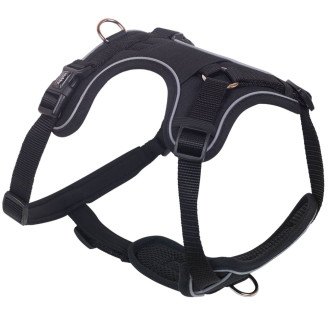 Nobby Mailo No-Pull Harness Анатомическая светоотражающая шлея для корректировки поведения собаки на поводке (Black S)