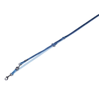 Nobby Classic Preno Mini 3 in 1 Leash Поводок-перестёжка с мягкой подкладкой для щенков и маленьких собак (LBlue)