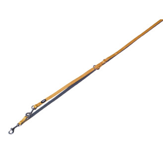 Nobby Classic Preno Mini 3 in 1 Leash Поводок-перестёжка с мягкой подкладкой для щенков и маленьких собак (Gold)
