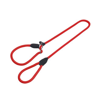 Nobby Fun Royal Martingale Leash Нейлоновый поводок ринговка для контроля собак (Red L-XL)