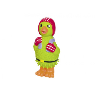 Nobby Swimming Игрушка для средних собак Плавающая Утка-боксёр с пищалкой (M 20 см)