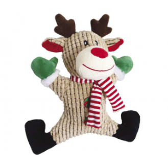 Nobby Christmas Игрушка для щенков Новогодний Олень Санты (33 см)