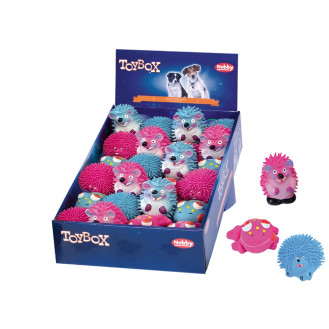 Nobby Latex Игрушка для маленьких собак ToyBox Ёжик и Лягушонок с пищалкой (11 см)