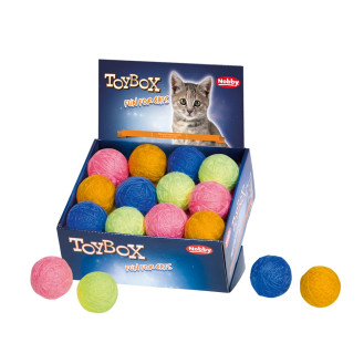 Nobby Ball Игрушка для кошек ToyBox Шерстяные шарики (Ø 5 см)