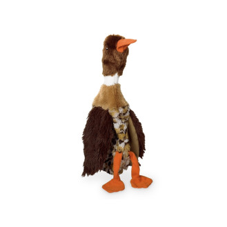 Nobby Plush Мягкая игрушка для собак Плюшевая Утка с пищалкой (Brown)
