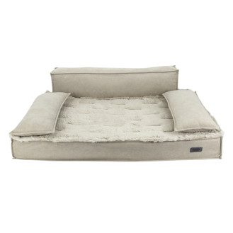 Nobby Orthopedic Nuka Ортопедический лежак-диван со съемным чехлом для собак (Beige L)