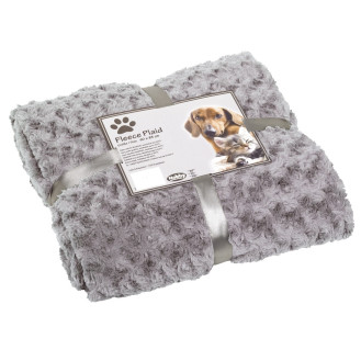 Nobby Super Soft Мягкий плюшевый плед для собак и котов (Grey M)