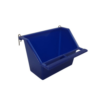 Nobby Classic Открытая пластиковая кормушка с насестом для птиц (130 мл)