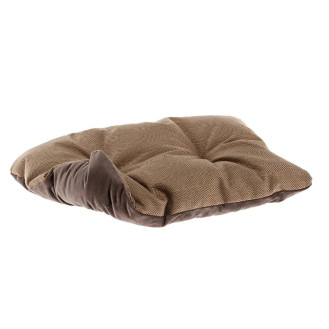 Ferplast Chester Лежак с бортиками и двусторонней подушкой для собак и котов (Brown 65)