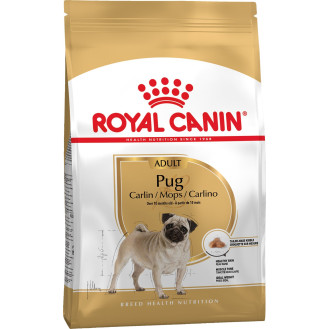 Royal Canin Pug Adult Сухой корм для собак породы Мопс в возрасте от 10 месяцев (3 кг)
