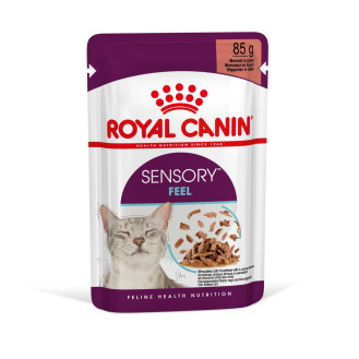 Royal Canin Sensory Feel Gravy Влажный корм в соусе для взрослых котов стимулирующий осязательные рецепторы (85 г)