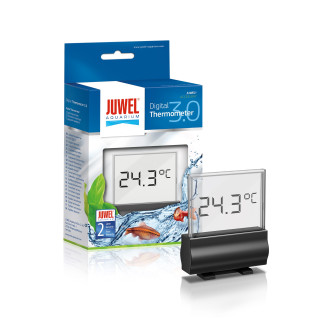 Juwel Digital Thermometer 3.0 Электронный термометр с аккумулятором и сетевым кабелем для аквариумов (7 х 3 х 8 см)