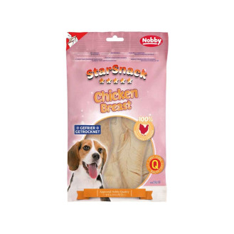 Nobby StarSnack Natural Chicken Breast Сушеные лакомства для собак Куриное филе (40 г)
