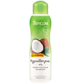 TropiClean Shampoo Hypoallergenic Puppy & Kitten Гипоалергенный шампунь для щенков и котят (355 мл)