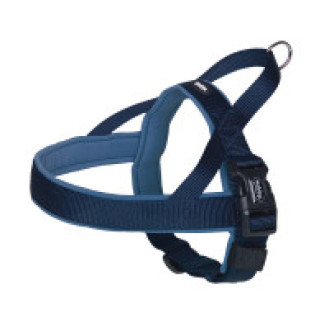 Nobby Classic Preno Norwegian Harness Правильная норвежская шлея для собак с ручкой и мехозащитной подкладкой (Blue M-L)