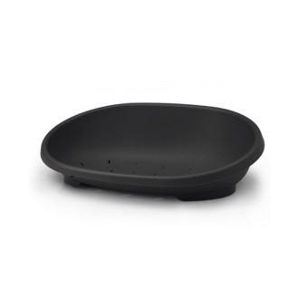 Nobby Snooze Пластиковая антивандальная лежанка с бортиками для собак (Black L)